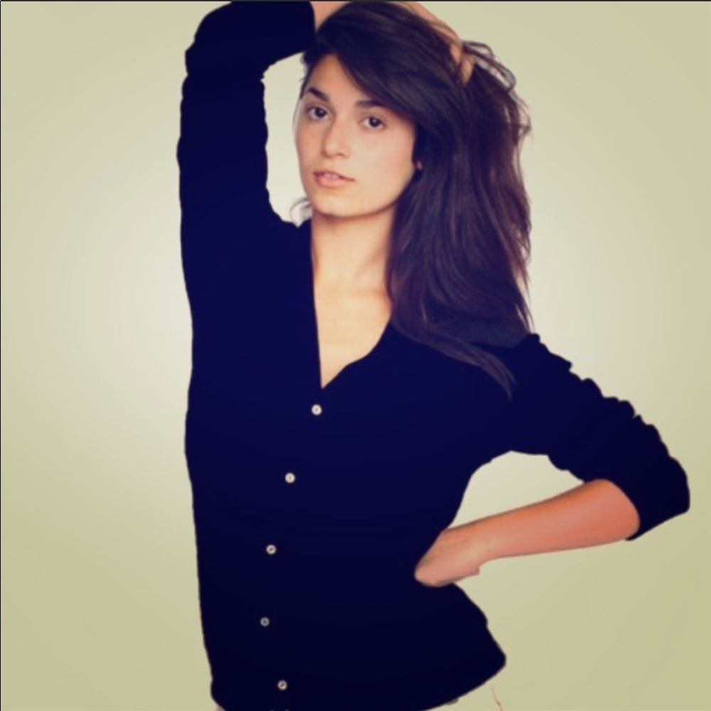 NWOT- American apparel white cardigan!